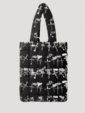 Le GRAND HEIRS 'Carpenter Camo' Oversized Woven Tote