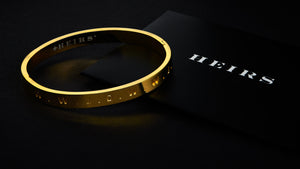 Le GRAND HEIRS 'Unconditional Bracelet ™' - 14K Gold Plate